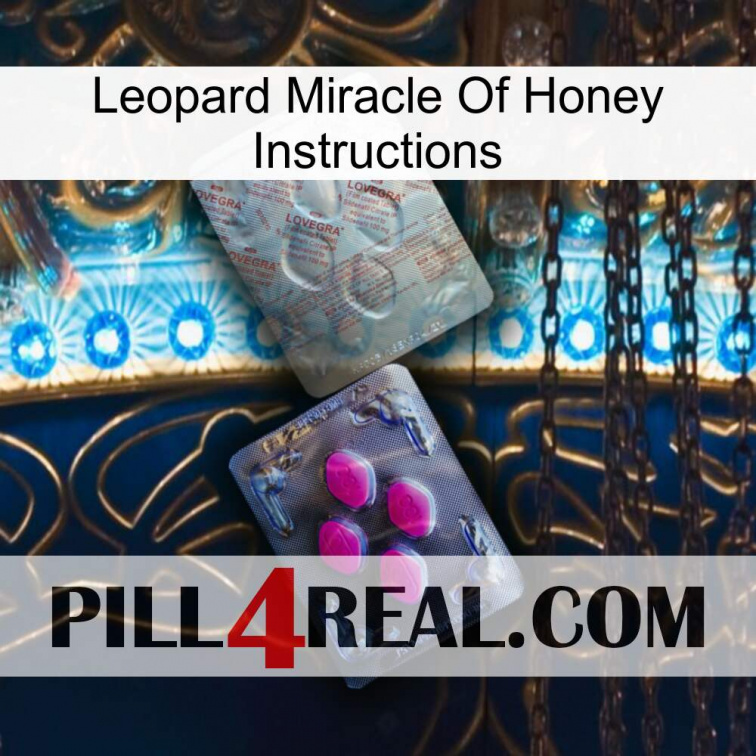 Leopard Miracle Of Honey Instructions 38